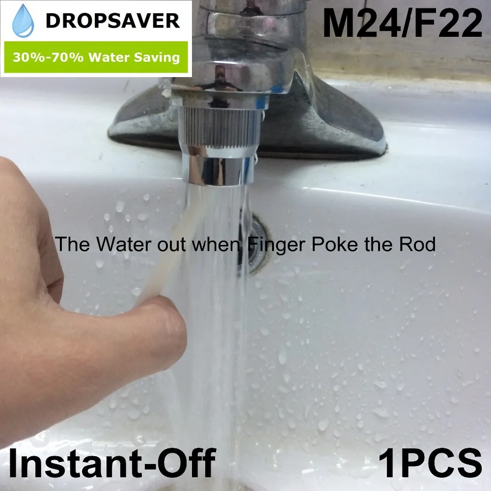 

Free Shipping-1 Pcs Instant-Off Faucet Aerator-M24/F22 Thread Use-Suggest Use in Hand Wash Faucet