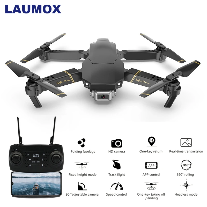 

LAUMOX M65 RC Drone with 1080P HD Camera FPV WIFI Altitude Hold Function Selife Drone Folding Quadcopter Vs XS816 X12 E58 Dron