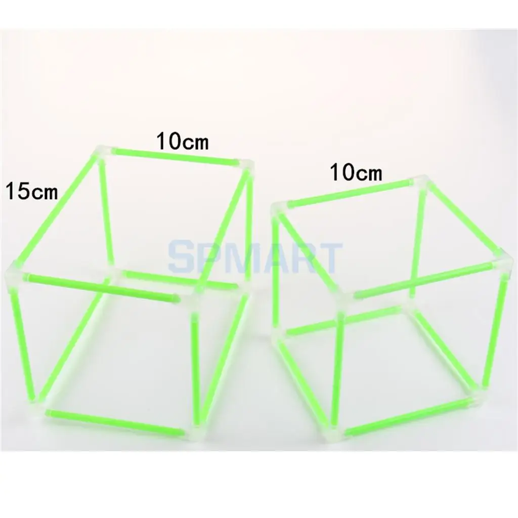 Geometric Shape Building Set Cube Cuboid Math Learning Teaching Tools Educational Toys Kids Children Toy