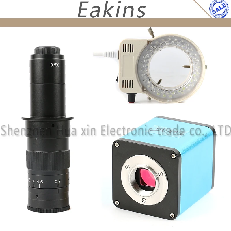 1080P HD 60FPS Autofocus Microscoop Camera SONY IMX290 Sensor HDMI Video Digitale Microscoop + 180X C-mount Lens 56 LED Ring Licht 1080P HD 60FPS Autofocus Microscoop Camera SONY IMX290 Sensor HDMI Video Digitale Microscoop + 180X C-mount Lens 56 LED Ring Licht