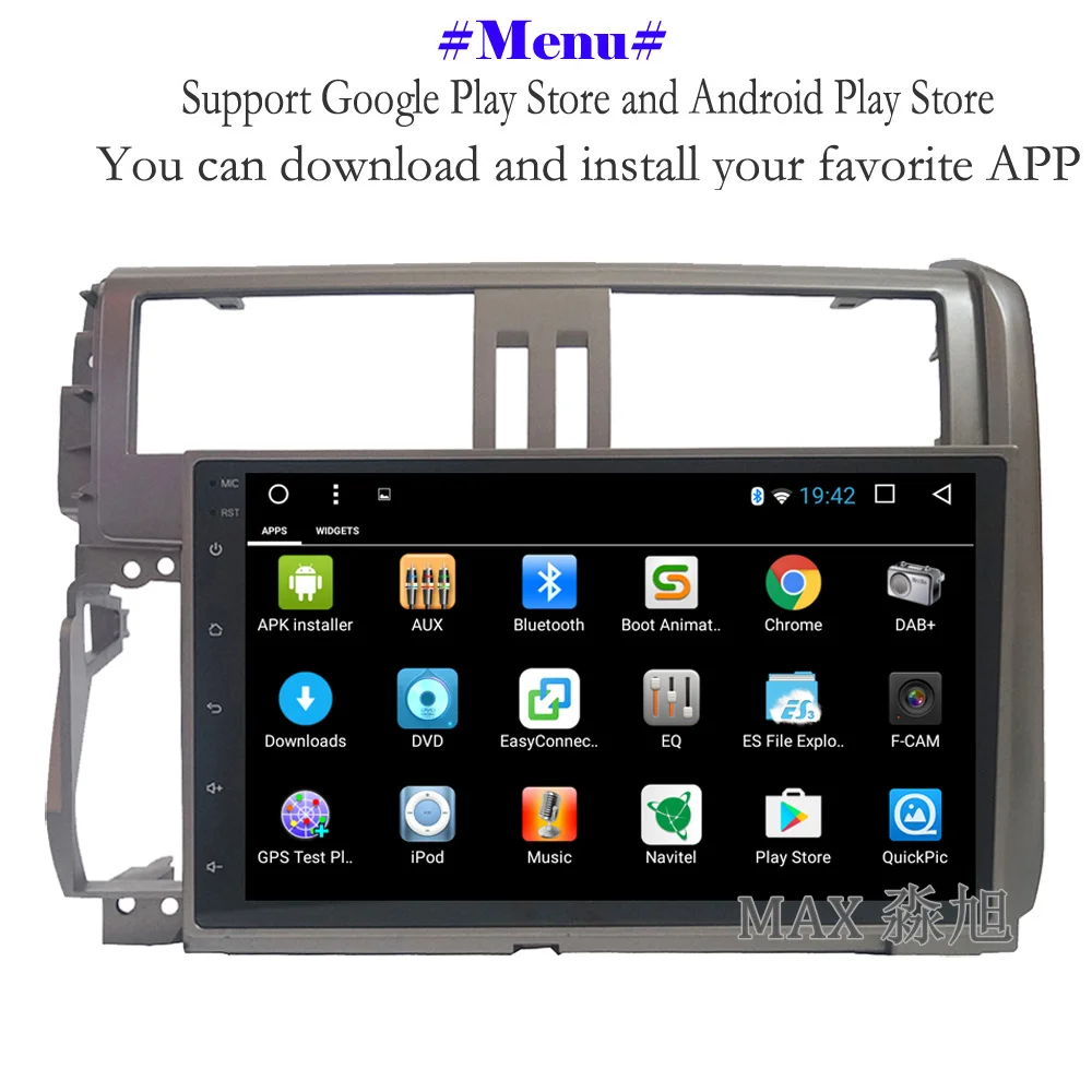 Perfect MAX Android 8.1.0 Car DVD Player for Toyota prado/ LC150/ 150 2010 2011 2012 2013 Car Radio RDS BT 4G WiFi SWC GPS Free Map 3 Perfect MAX Android 8.1.0 Car DVD Player for Toyota prado/ LC150/ 150 2010 2011 2012 2013 Car Radio RDS BT 4G WiFi SWC GPS Free Map 3