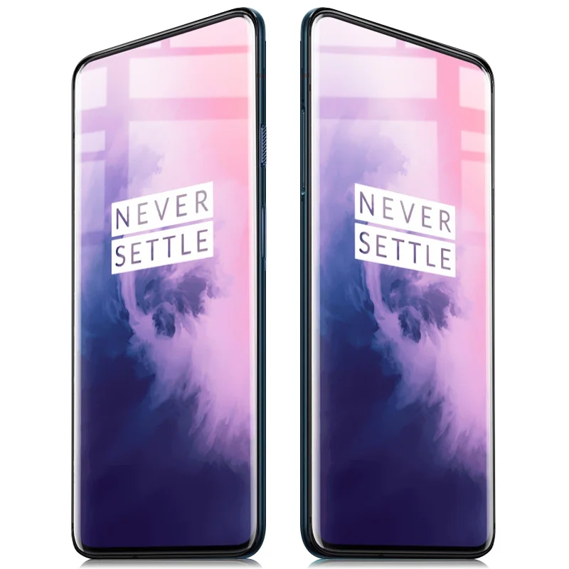 Imak 3D изогнутое закаленное стекло защитное для Oneplus 7 Pro изогнутое аркуат полный экран клей покрытие Олеофобное