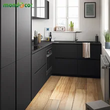 3 м/5 м Цветная декоративная контактная бумага пвх самоклеящаяся настенная бумага сплошной цвет матовая мебель для кухонного шкафа водонепроницаемая пленка