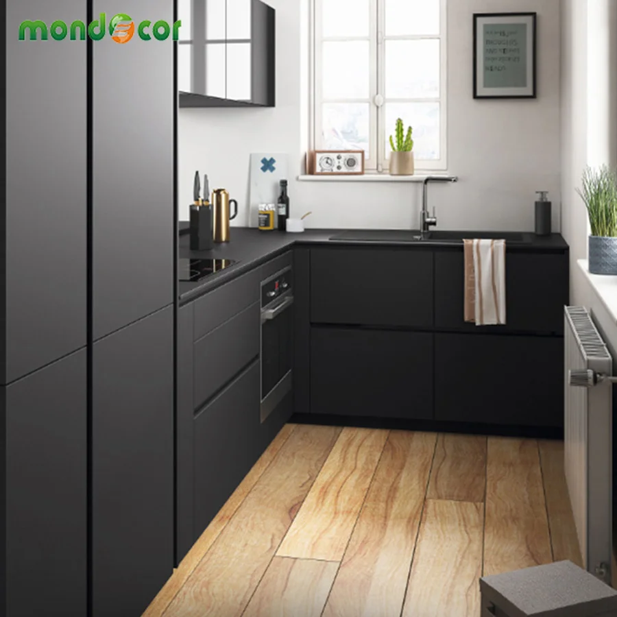 

3M/5M Colorful Decorative Contact Paper PVC Self Adhesive Wallpaper Solid Color Matt Kitchen Cabinet Furniture Waterproof Films