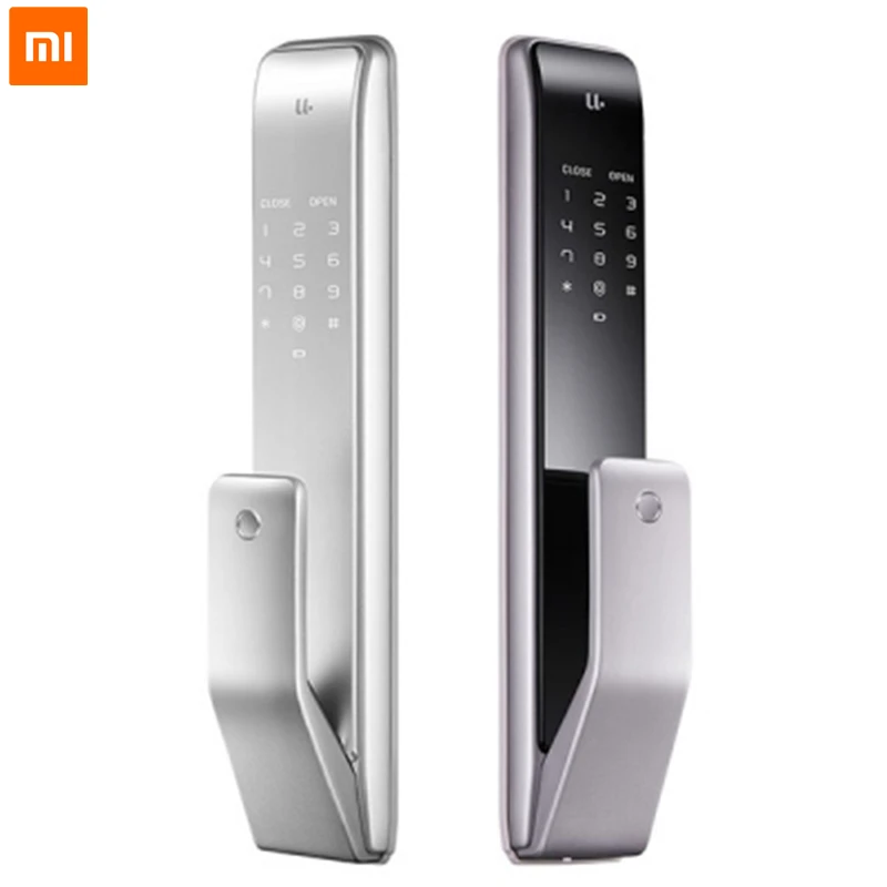 Xiaomi Youpin M2 автоматический замок отпечатков пальцев push pull Интеллектуальный
