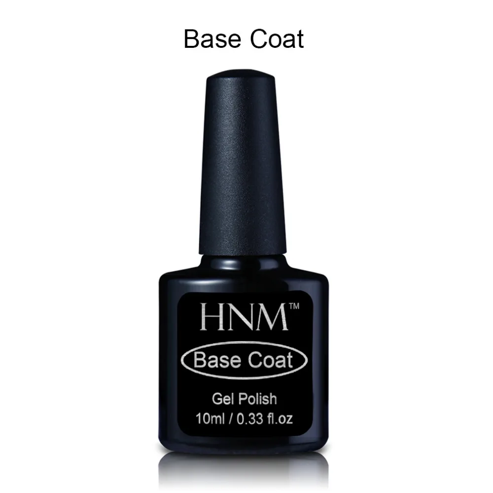 HNM 10 мл матовое верхнее покрытие для ногтей, Базовое покрытие, верхнее покрытие, УФ гель лак для ногтей, долговечный Полупостоянный лак Vernis, Гель-лак - Цвет: base coat