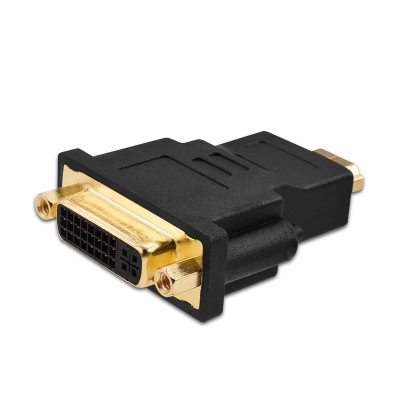 DVI к HDMI адаптер конвертер DVI 24+ 5 мужчин и женщин HDMI конвертер для HD ТВ ЖК-ПК компьютер DVD проектор PS3 PS4 ТВ коробка