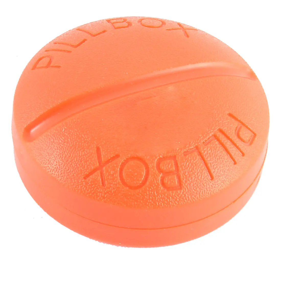 UXCELL Plastic Round Shaped Daily Pill Medicine Storage Case Box