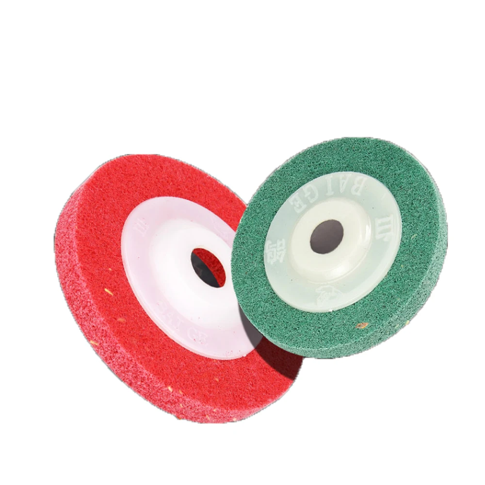 Нейлоновое волокно нержавеющая сталь угловая шлифовальная машина полировальное