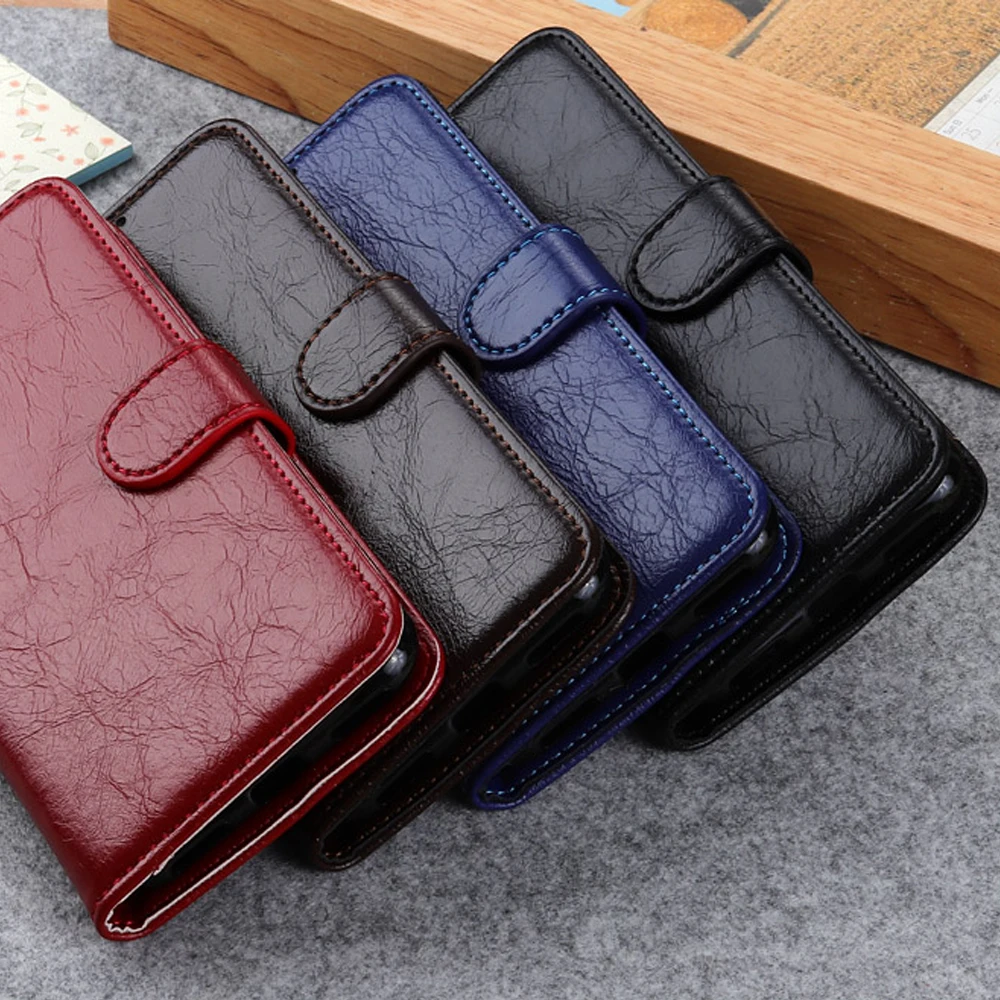 Magnetic Leather Case For Huawei P Smart Z Y9 Prime Wallet Flip Stand Card Holder Soft TPU Inner Cover For P Smart Z Y9 Prime