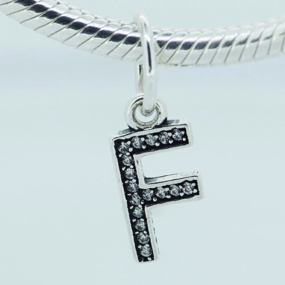 charms pandora letra f charms pandora letra f