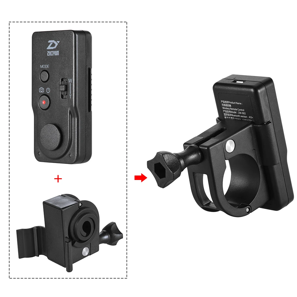 Zhiyun двойной ручной держатель для крана 2 3 осевой стабилизатор/Zhiyun беспроводной