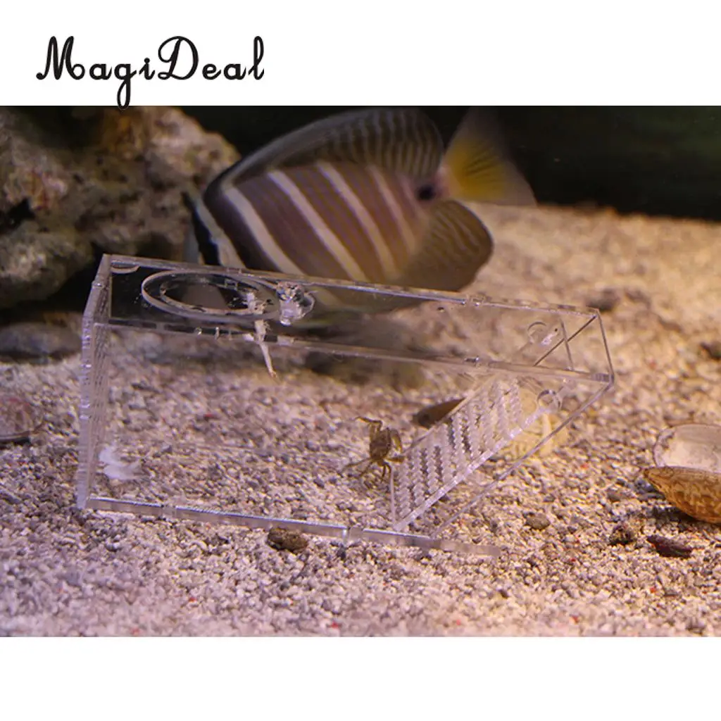 Aquatics Aqua Fish Trap Fish Pest Aquarium Catcher Lure Fish Shrimps Crabs