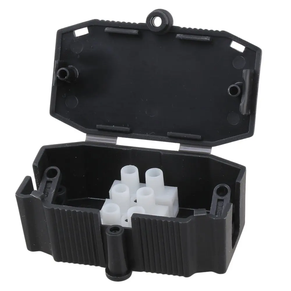 Junção de Plástico preto com T06-MM3S Terminal