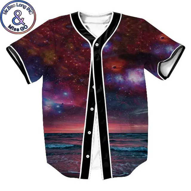 baseball button down