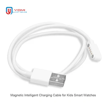 

4 Pin Magnet Charge-Type Charging Cable for Q100 Q750S T88 A20 A20S TD05 V6G Q403 Smart Watch Power Charging Cable USB Cable