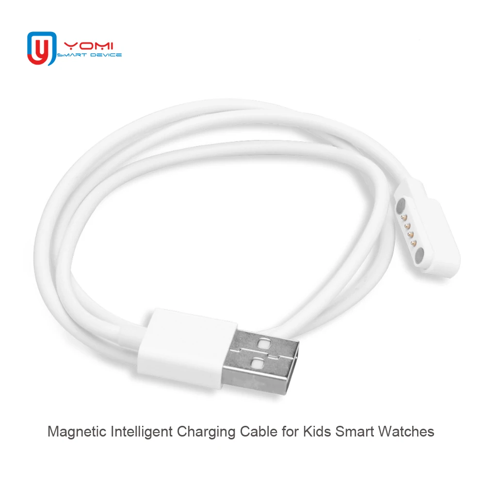 Magnet Charging Cable for Kids GPS Watch 4 PIN 4G USB Suit Q100 Q750S T88 A20 A20S TD05 V6G Q403 | Электроника