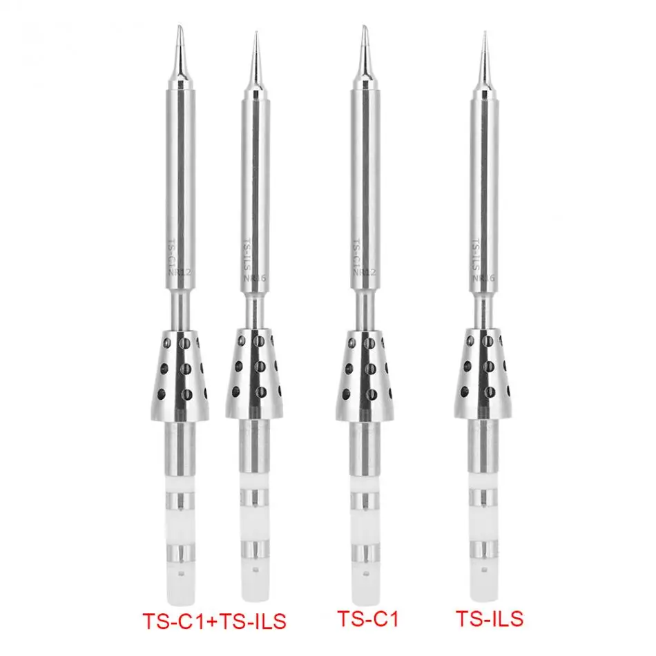Горячая нержавеющая сталь TS100 наконечники паяльника Замена наконечников для припоя T1-C TS-ILS наконечник паяльника сварочные инструменты