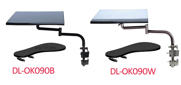 OK110 клавиатура лоток держатель столик для ноутбука с регулируемой высотой, Тетрадь стенд Multifunctoinal офисный стол EdgeChair ноги Рычаг зажима XL Мышь