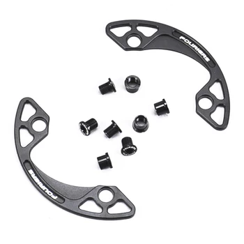 

Fouriers Alloy MTB Bike Chain Bash Guard Mount Chainring Guide 30T to 40T BCD 104mm Bicycle Two Piece Chain Guard