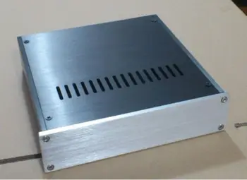 

E-048 CNC All Aluminum Chassis Case Box Cabinet for DIY Audio Power Amplifier 220mm*52mm*226mm 220*52*226mm