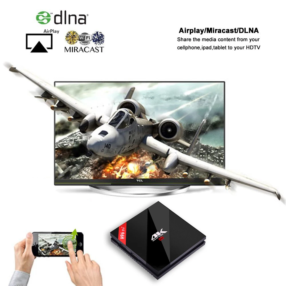 H96PRO+ android7.1 s912 3gb 32gb dlna