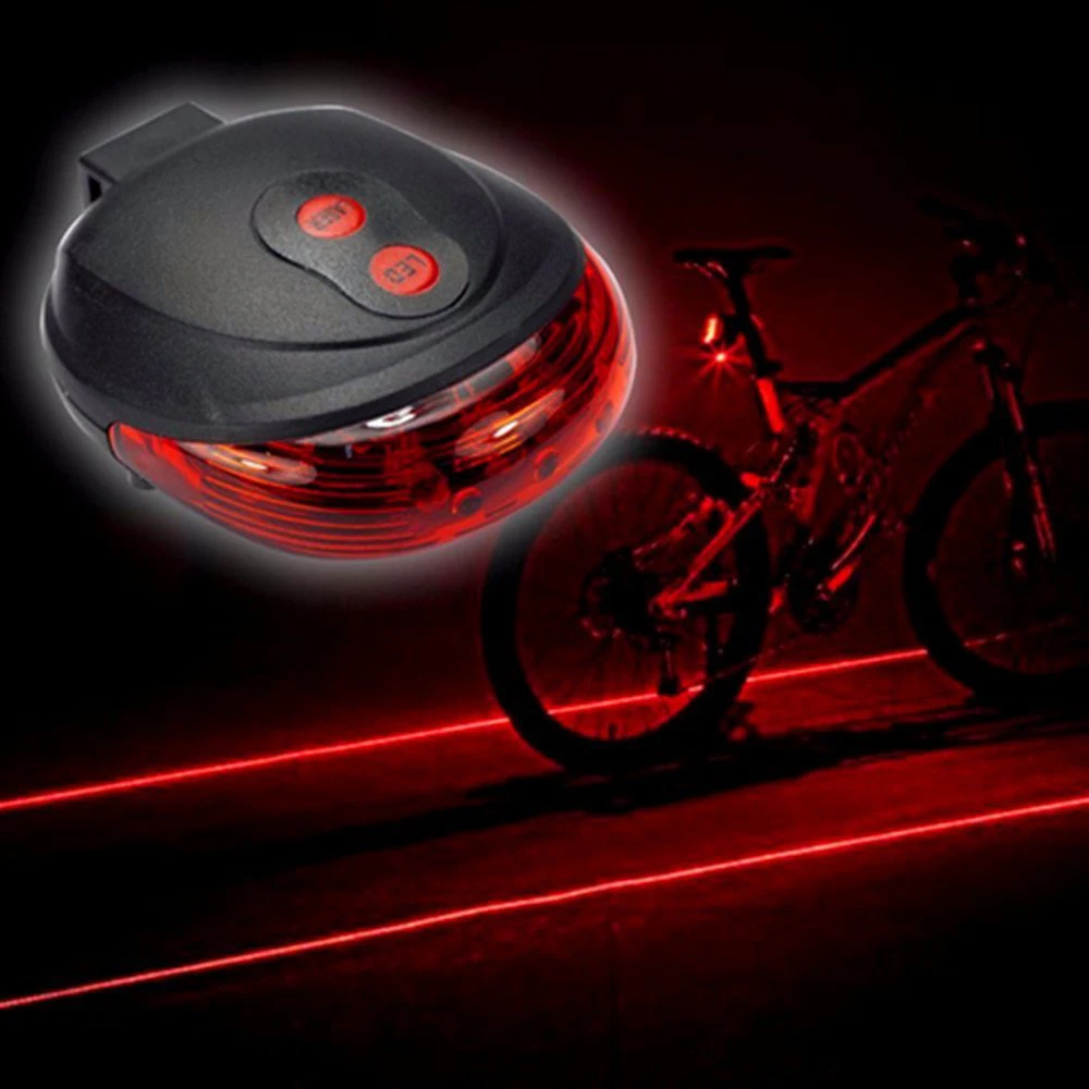 New Bicycle Cycling Laser Tail Light Water Resistant 2
