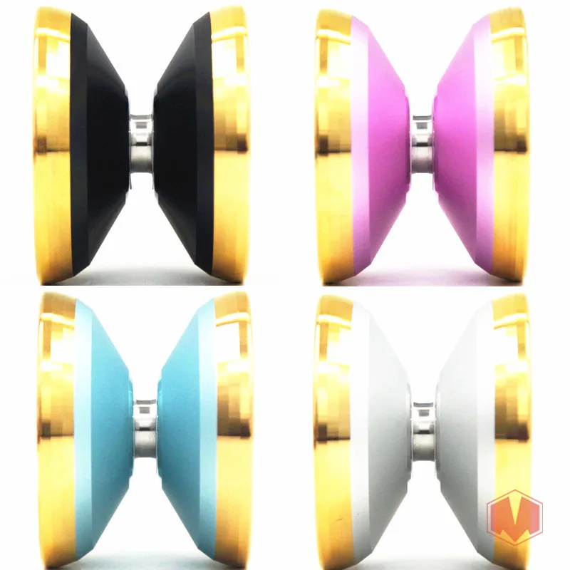 Новое поступление YoYo Ace Yo Hypocrisy Max L yo-yo 24K позолоченное кольцо Профессиональный Йо металлический шар Рождественский подарок