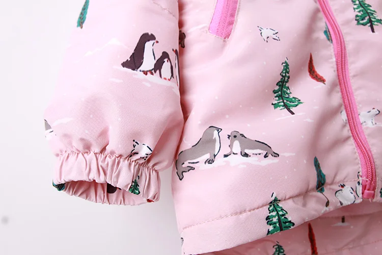 hoodies para meninas 2y 9y estampa animal