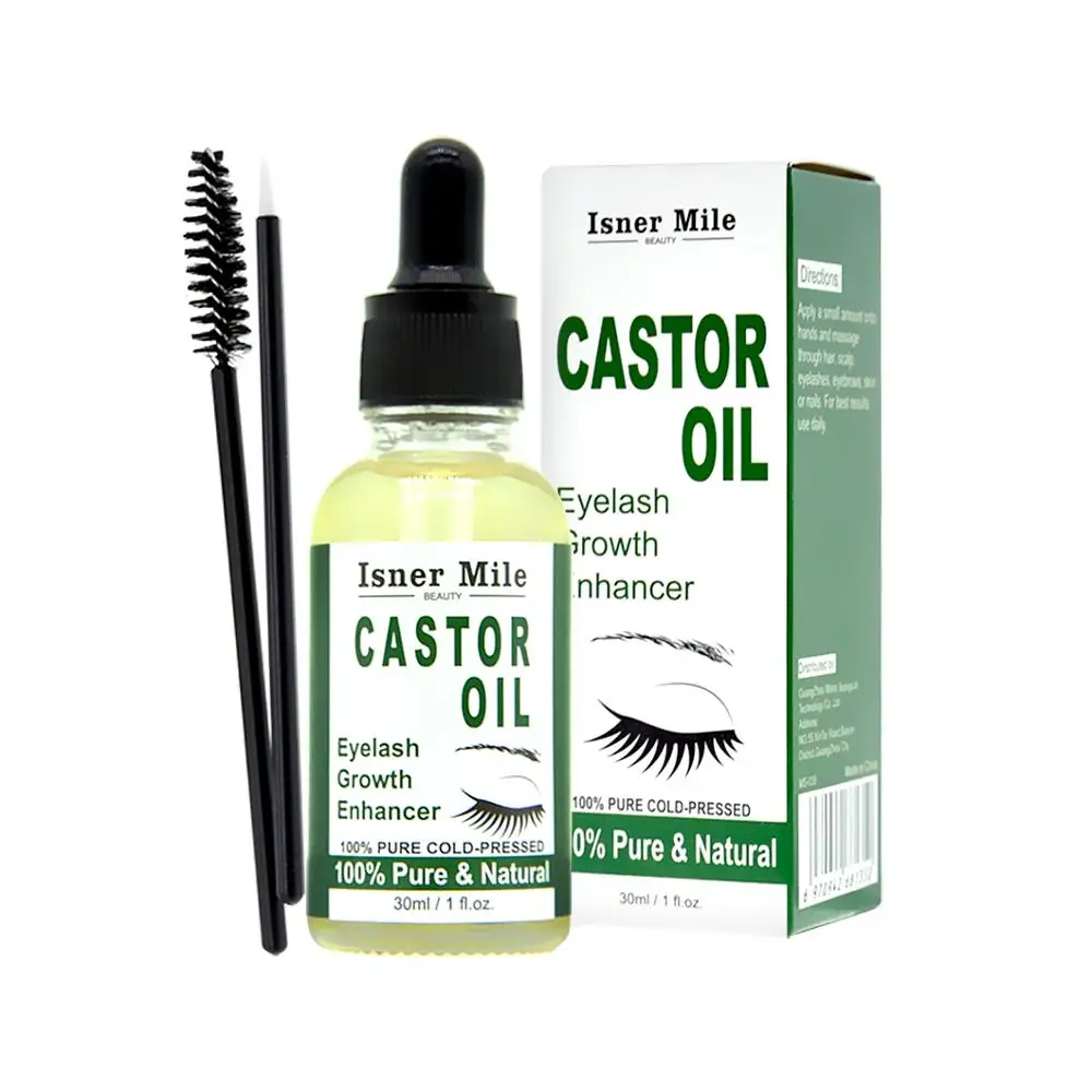 

ISNER MILE 30ml Eyelash Growth Essential Oil Nourish Hair Essential Oil Natural Castor Oil Calm Prevent Skin Aging Essential Oil