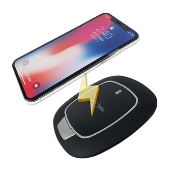 

Square Shape LED Fast Wireless Charging Charger Dock Pad Stand For iPhone X 8 for Samsung