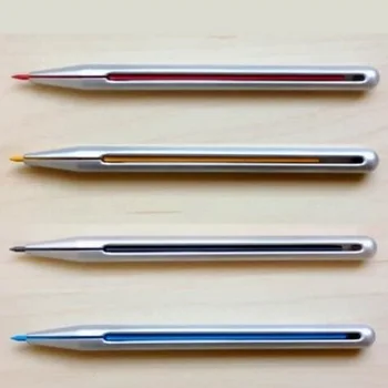 

Creative Awards Aviation Aluminum Alloy Automatic Pencil Black/Green/Orange/Silver/Gold 5 Colors Design Add with12 lead refill