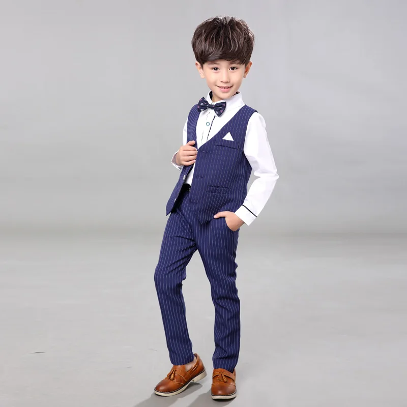 Korean Version of Spring Boys' Attire Wedding Suit Clothes Boys Suits ...