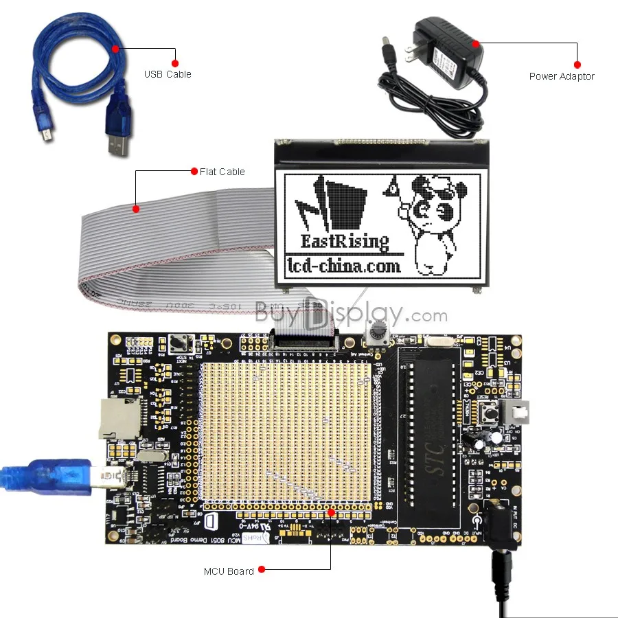 microcontroller lcd display factory