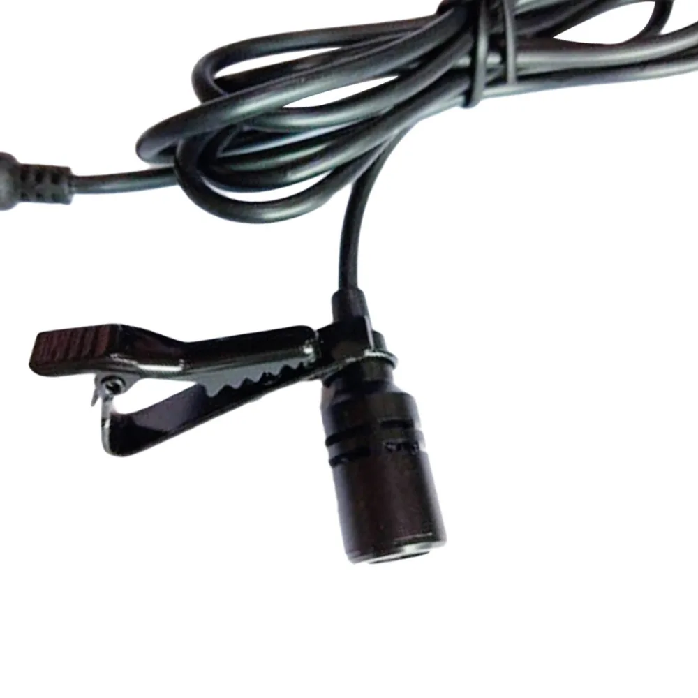 

Marsnaska Mini 3.5mm Wired External Car Microphone Mic For Car DVD Radio Stereo Player HeadUnits 1.2M Cable Black