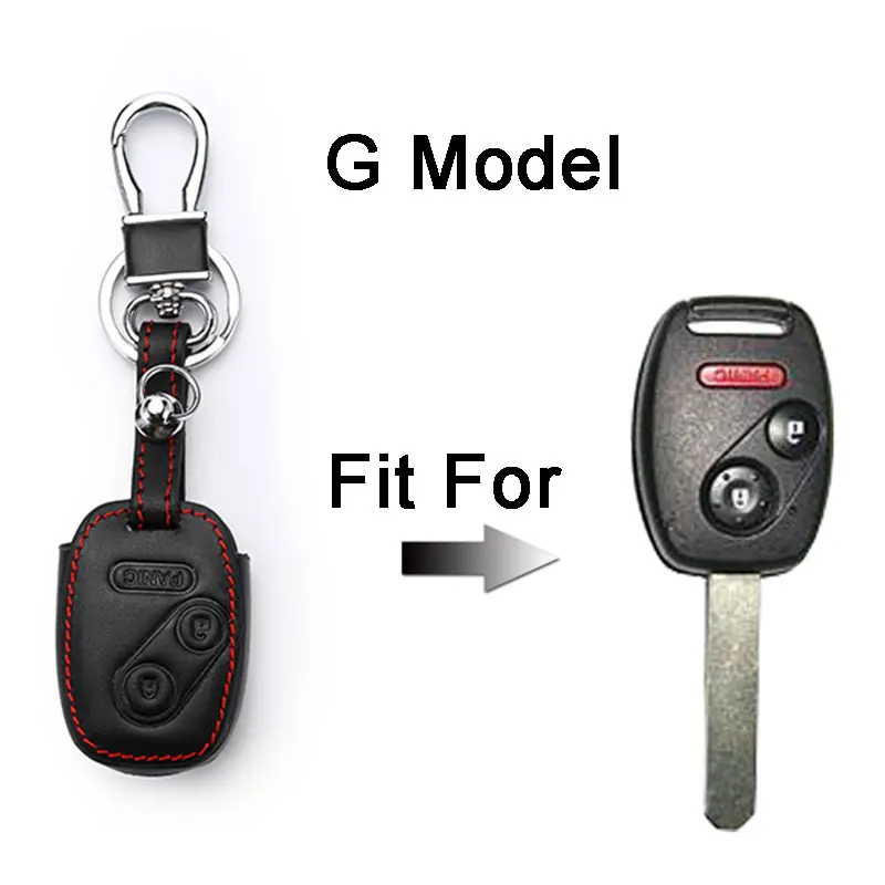 Чехол для автомобильного ключа Honda Accord Cr V Crv Civic Pilot Fit Freed Stepwgn Jazz 2003 Stream Remote Car Key