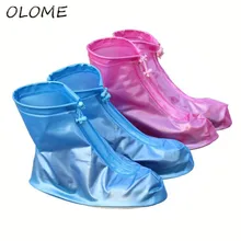 Высококачественные мужские и женские непромокаемые водонепроницаемые ботинки с закрытой пяткой туфли для многократного применения непромокаемые ботинки на толстой нескользящей платформе