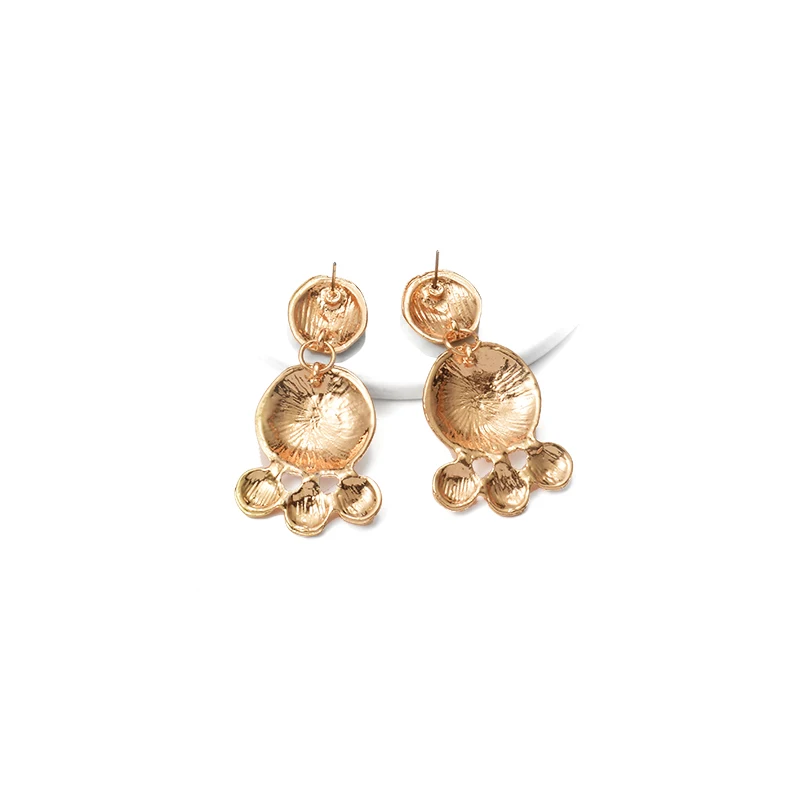 Эффектная Подвеска для сережек Висячие металлические Pendientes модный тренд Brincos Bijoux