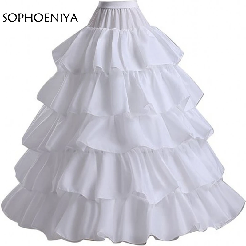 New Arrival 2018 Wedding slip bridal dress 6 wire pannier Panniers