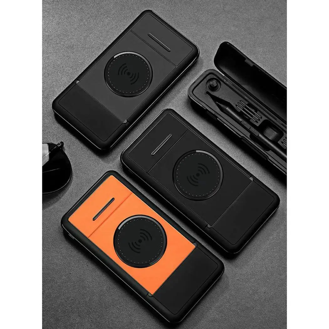 QI Charger 10000mah Perfect powerbank Digital display with invisible large bracket wireless charging mobile power QI Charger 10000mah Perfect powerbank Digital display with invisible large bracket wireless charging mobile power