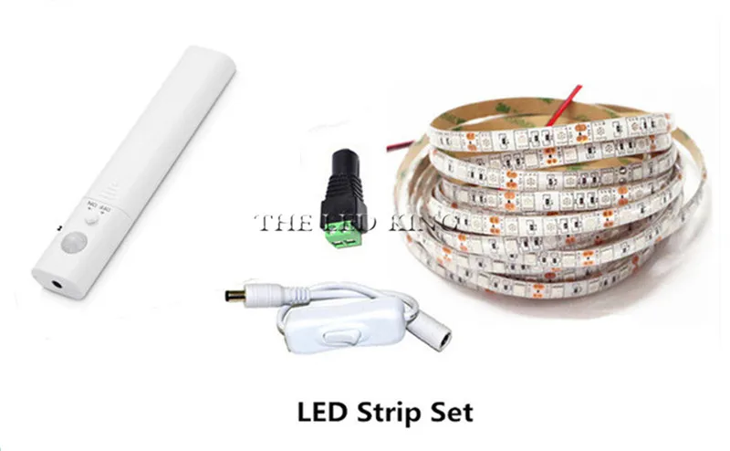 Светодиодная лента SMD2835 с датчиком движения 60 светодисветодиодный 5 в пост. Тока