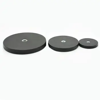 

Magnetic Rubber Disc Dia. 43 66 88mm LED Light Holding Spotlight Holder Flat Female Thread NdFeB Magnet Surface Protected