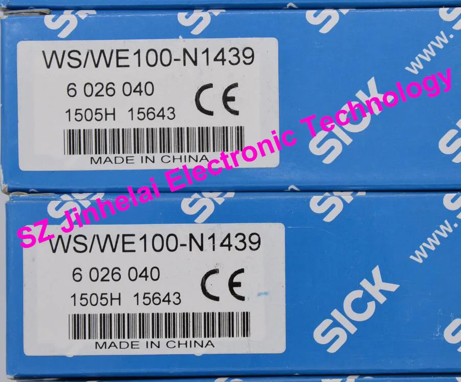 

New and original WS/WE100-N1439 ( is WS100-D1032+WE-N1432) SICK Photoelectric sensor