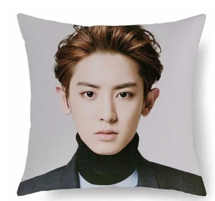 

EXO EX'ACT LUCKY ONE Throw Hold Pillow Cushion Bolster Pillowcase EXO Planet Fans lover customized Luxury Printing Funny Lovely