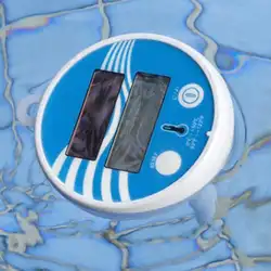 Солнечный ЖК-дисплей Купание и плавание термометр для бассейна водонепроницаемый Солнечный плавающий бассейн фонтаны температура воды