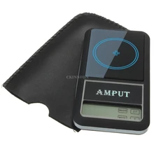 DHL 100 шт 200 г/0,01 г цифровые ювелирные изделия Вес Электронные карманные весы сенсорный экран