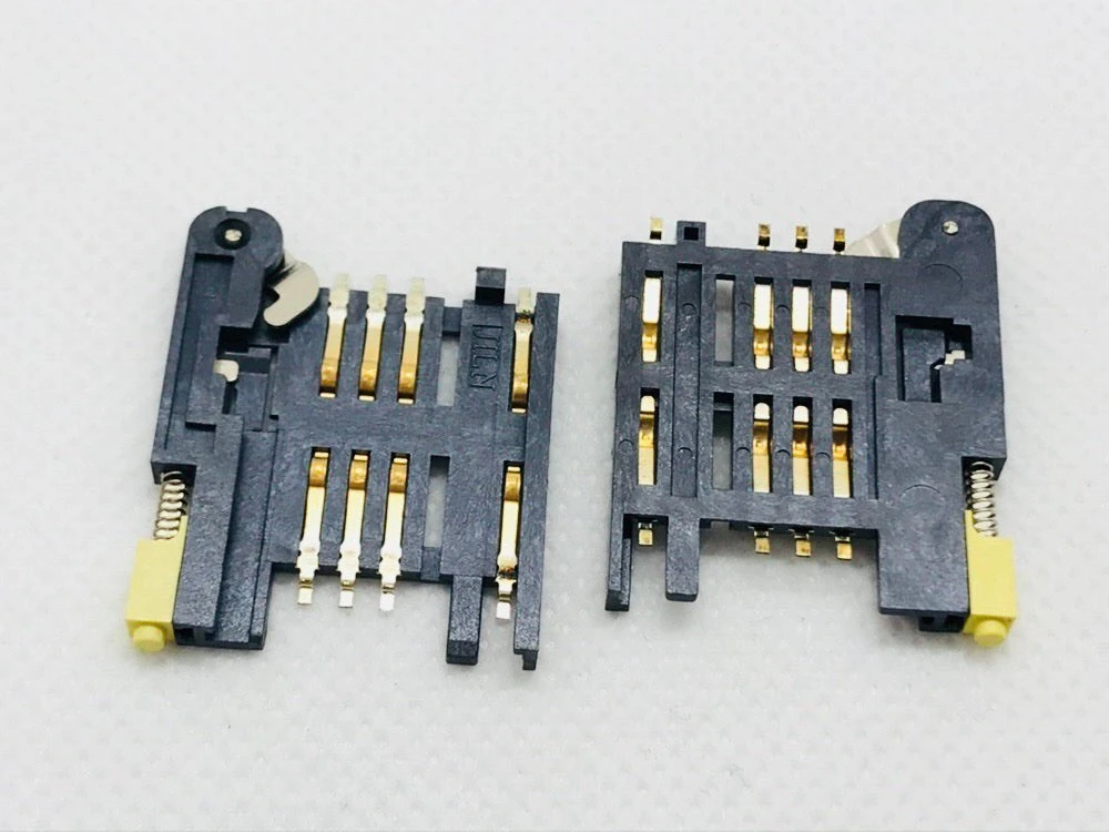 8/9/10/13pin 8+ 2/6+ 2 Molex ALPS большой сим-карты Соединительный разъем для ПК ноутбук планшет Панель двойной двухтактной Тип патч печатной платы FPC