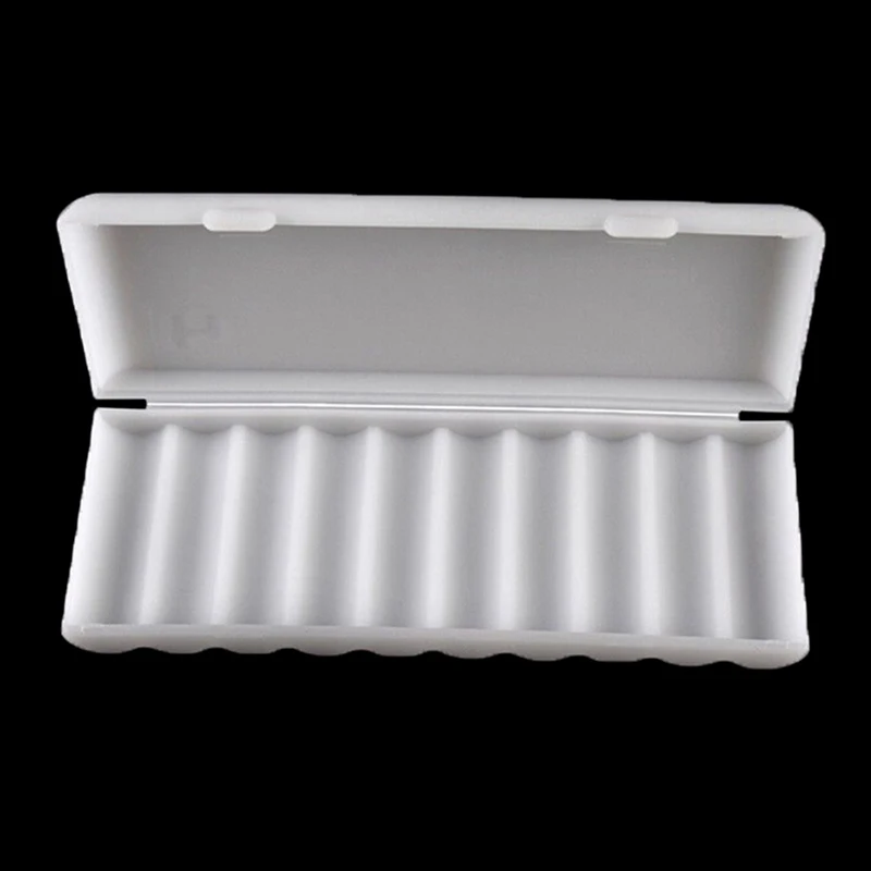 

1PC 10X18650 Battery Holder Case 18650 Storage Box Holder White Hard Case Cover Battery Holder Organizer Container