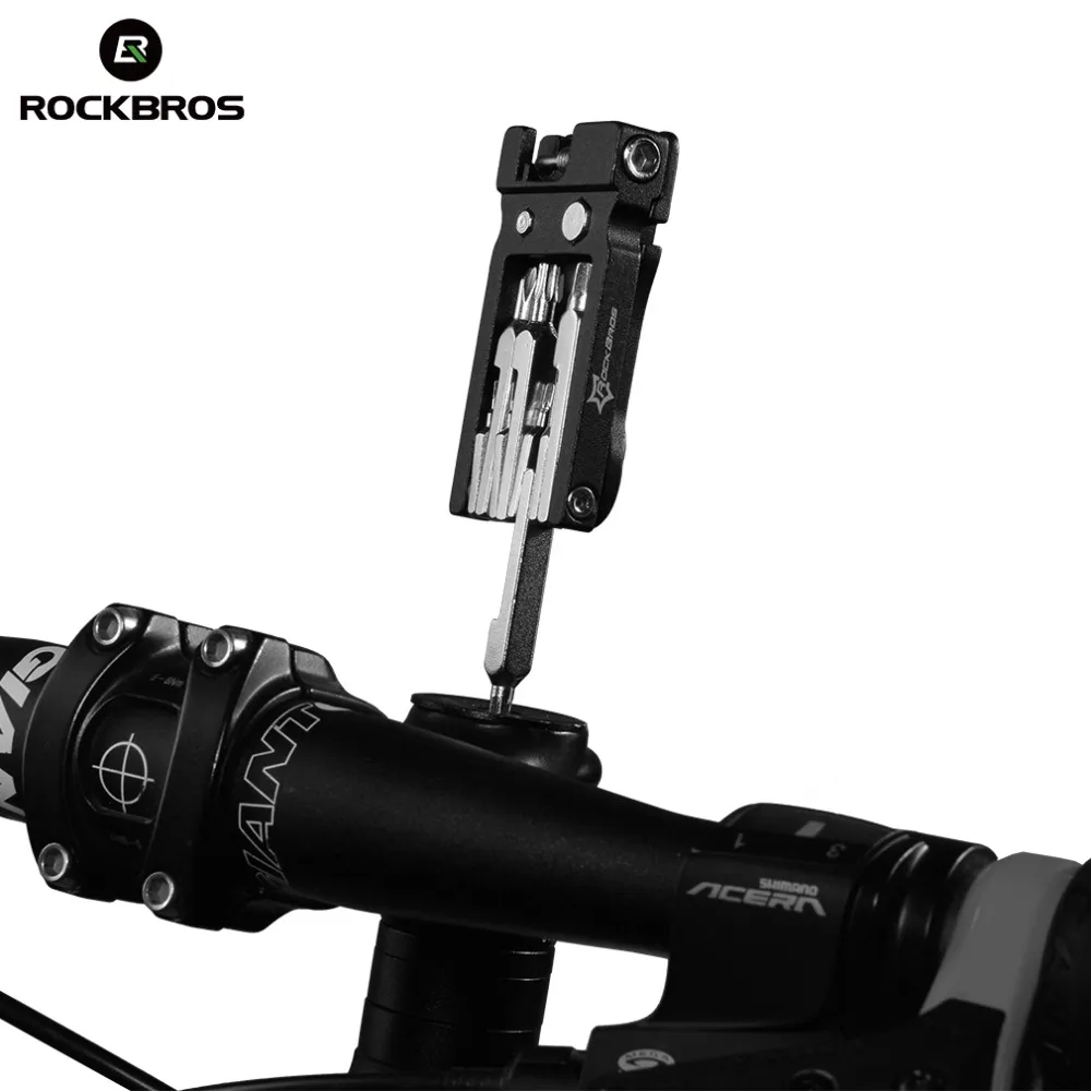ROCKBROS 19 в 1 Многофункциональный ремонт велосипеда набор инструментов MTB Нижний
