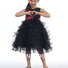 ; Красивые Платья с цветочным узором для девочек; платья для выпускного вечера; платье принцессы; цвет розовый, серый